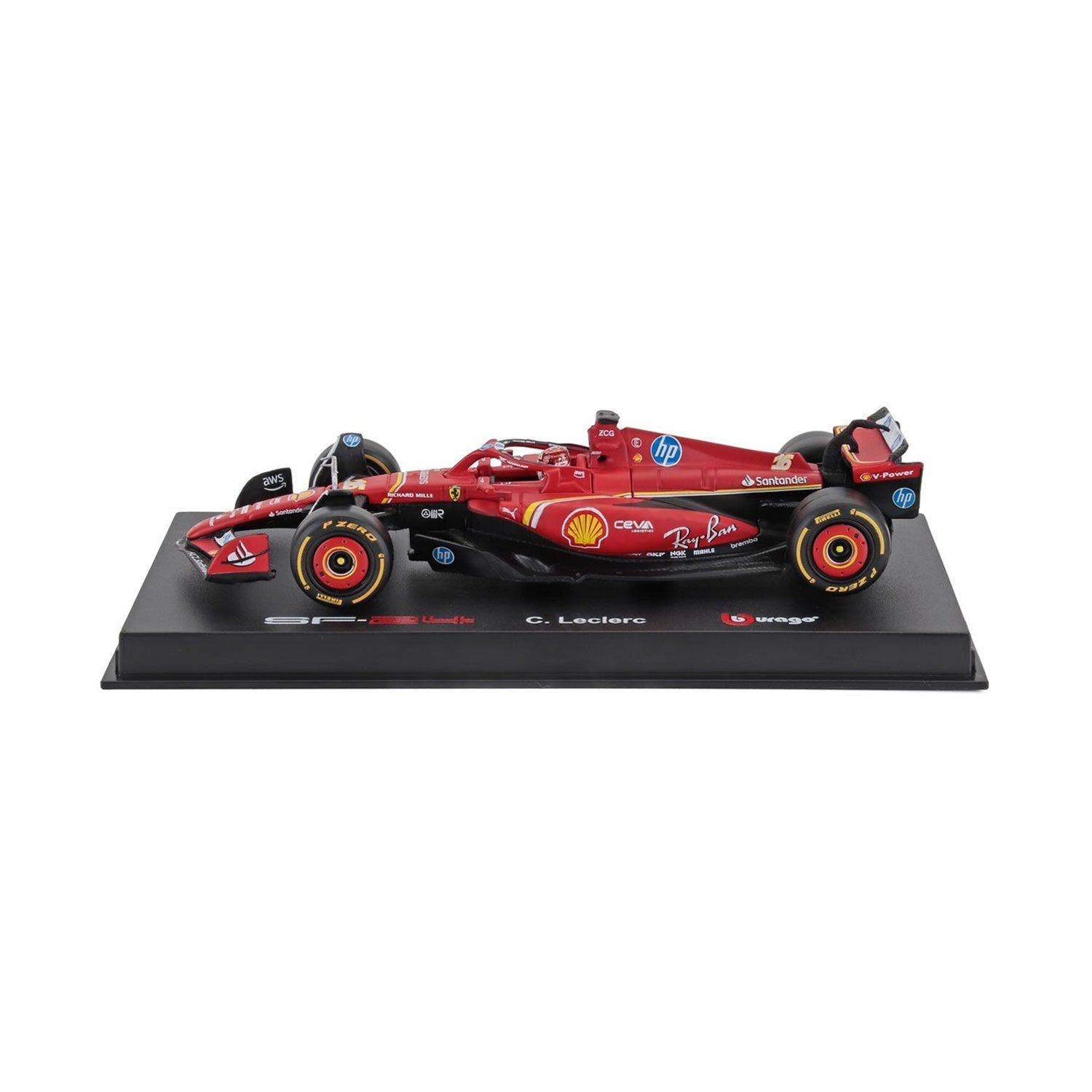 #16 Leclerc SF24 Monaco GP Winner 2024 1:43 Car Model