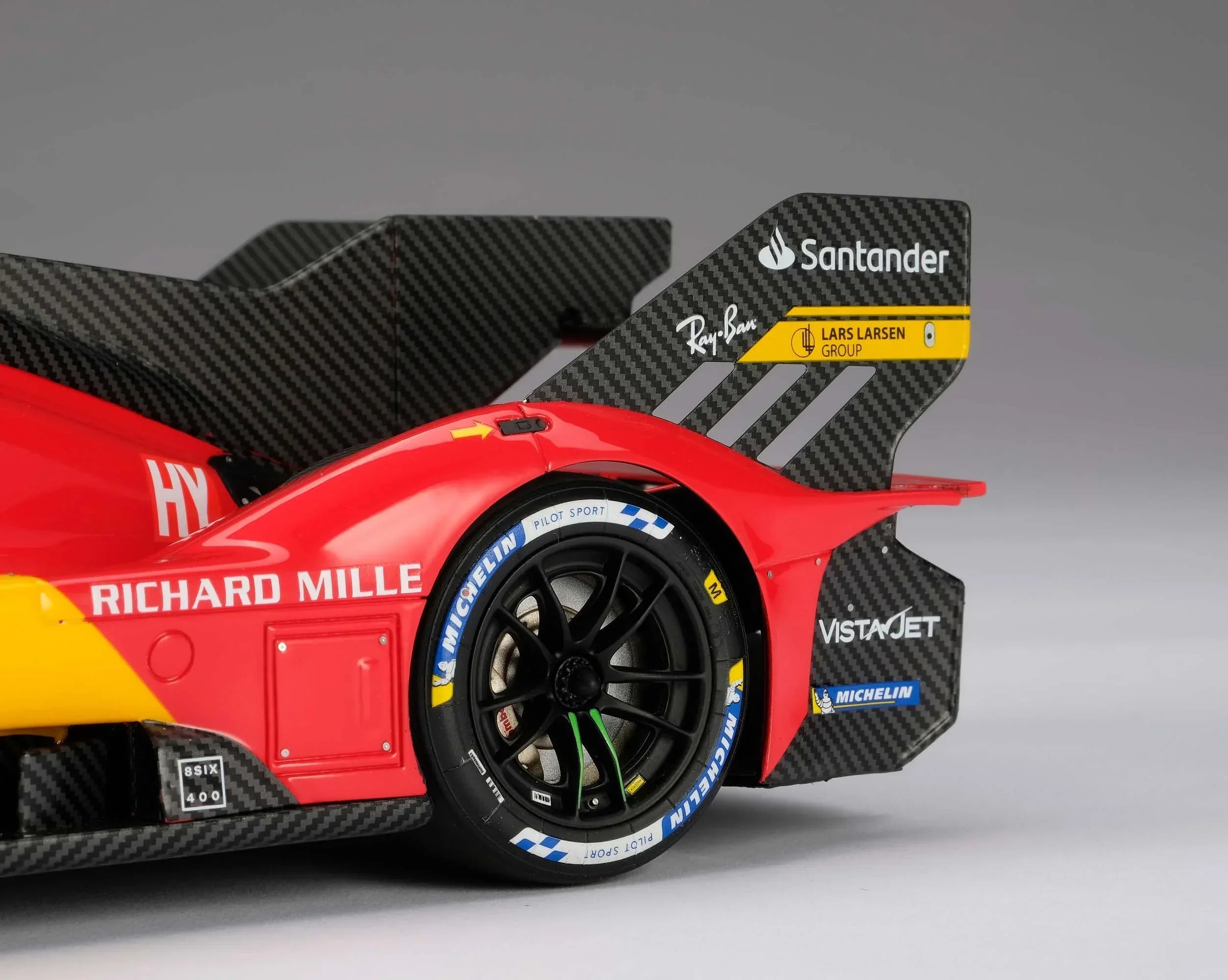 Ferrari 499P 2023 Le Mans Winner 1:18 Amalgam Car Model