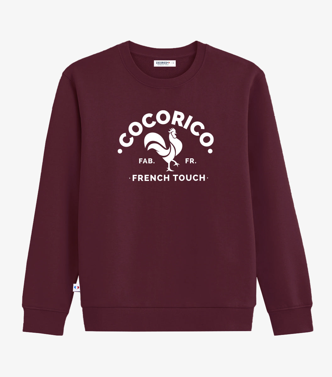 Sweat Femme Bordeaux - Coq Français