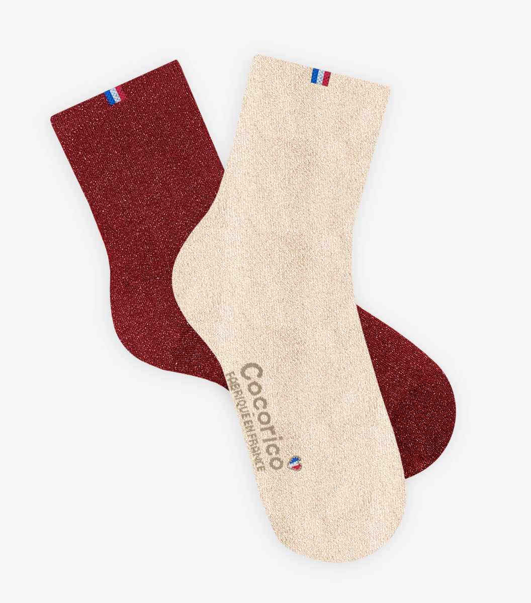 Chaussettes Femme x2 - Pack Fêtes