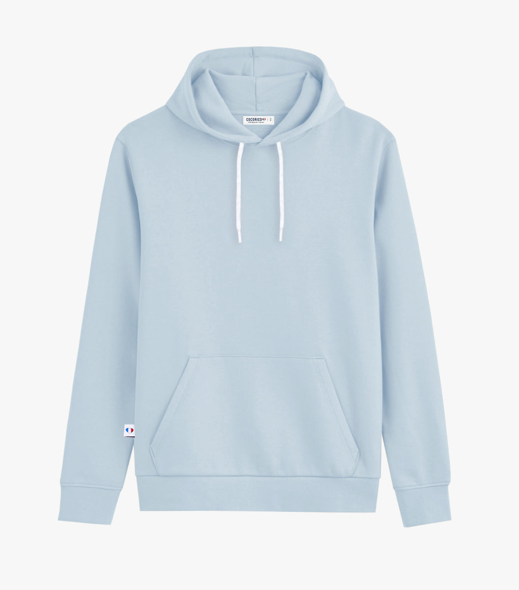 Sweat à capuche Femme Ciel - Intemporel
