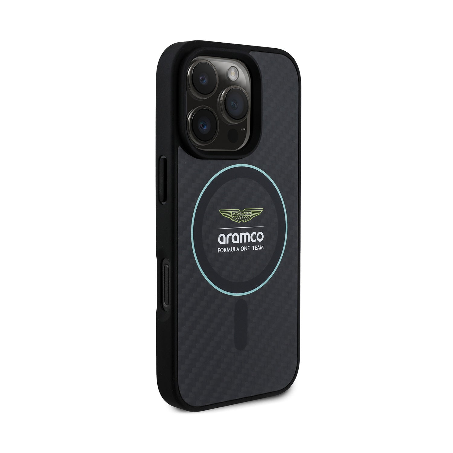 Real Carbon AMF1 Logo iPhone Case