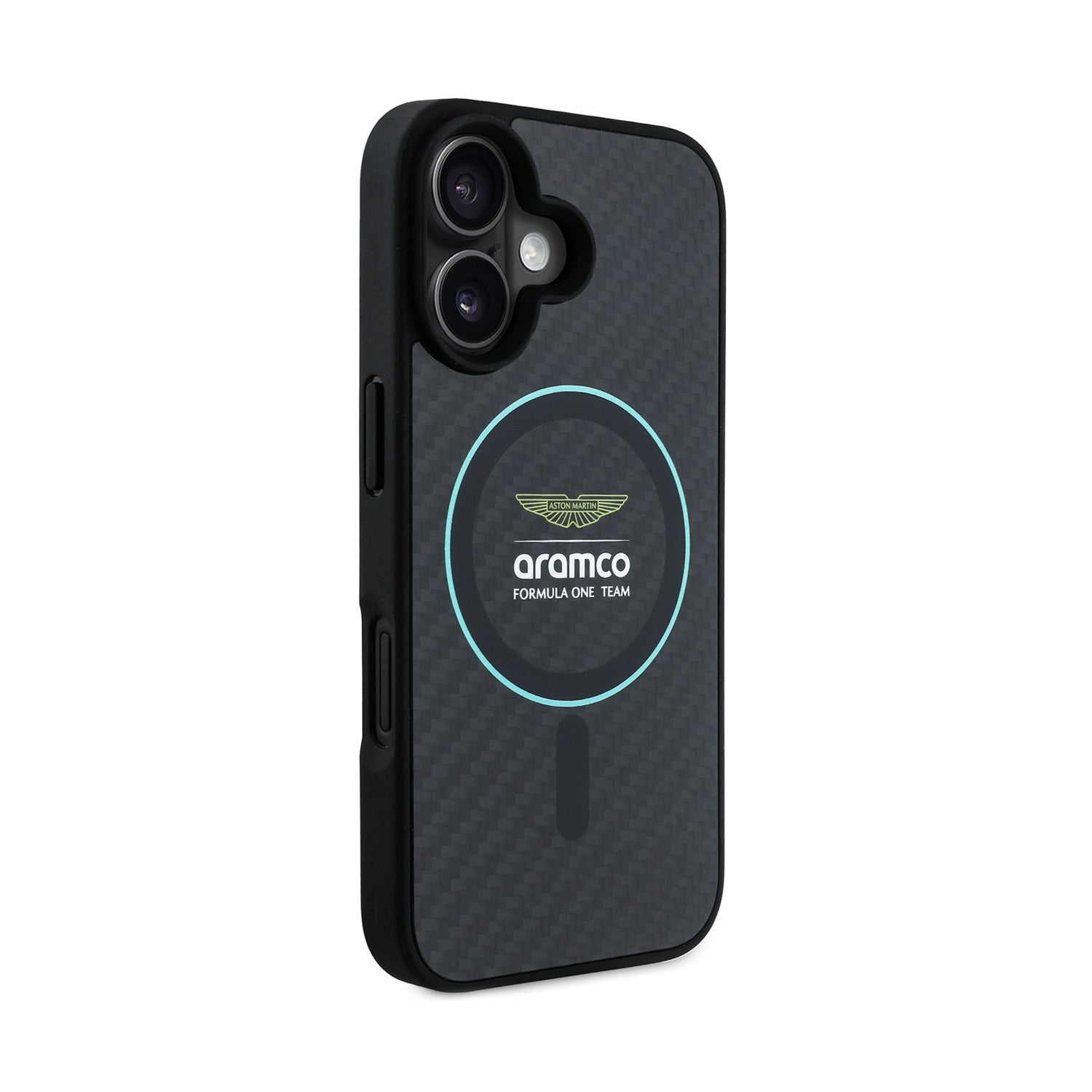 Real Carbon AMF1 Logo iPhone Case