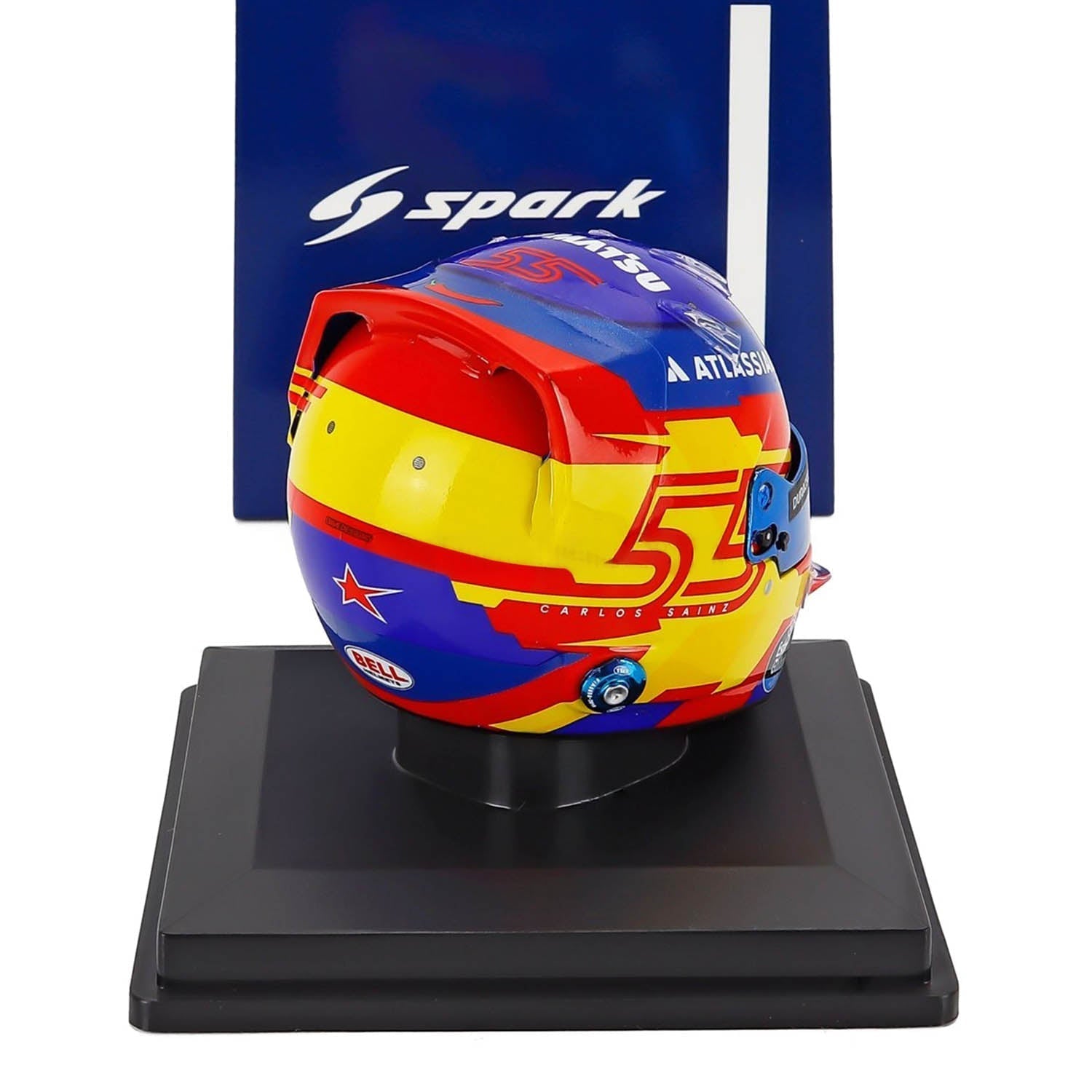 #55 Sainz 2025 Season 1:5 Mini Helmet