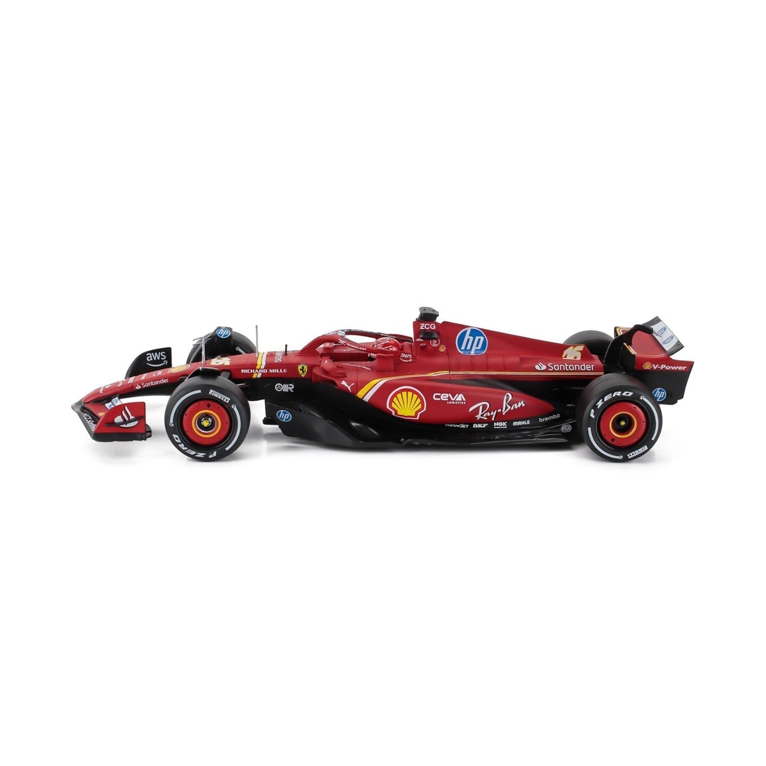#16 Leclerc SF-24 2024 Season 1:24 Car Model