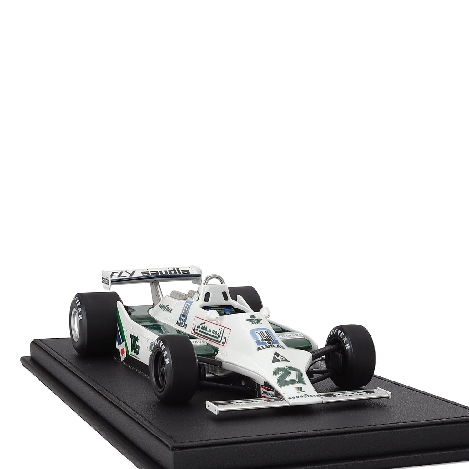 Alan Jones FW07 1979 Fly Saudia World Champion 1:18 Car Model