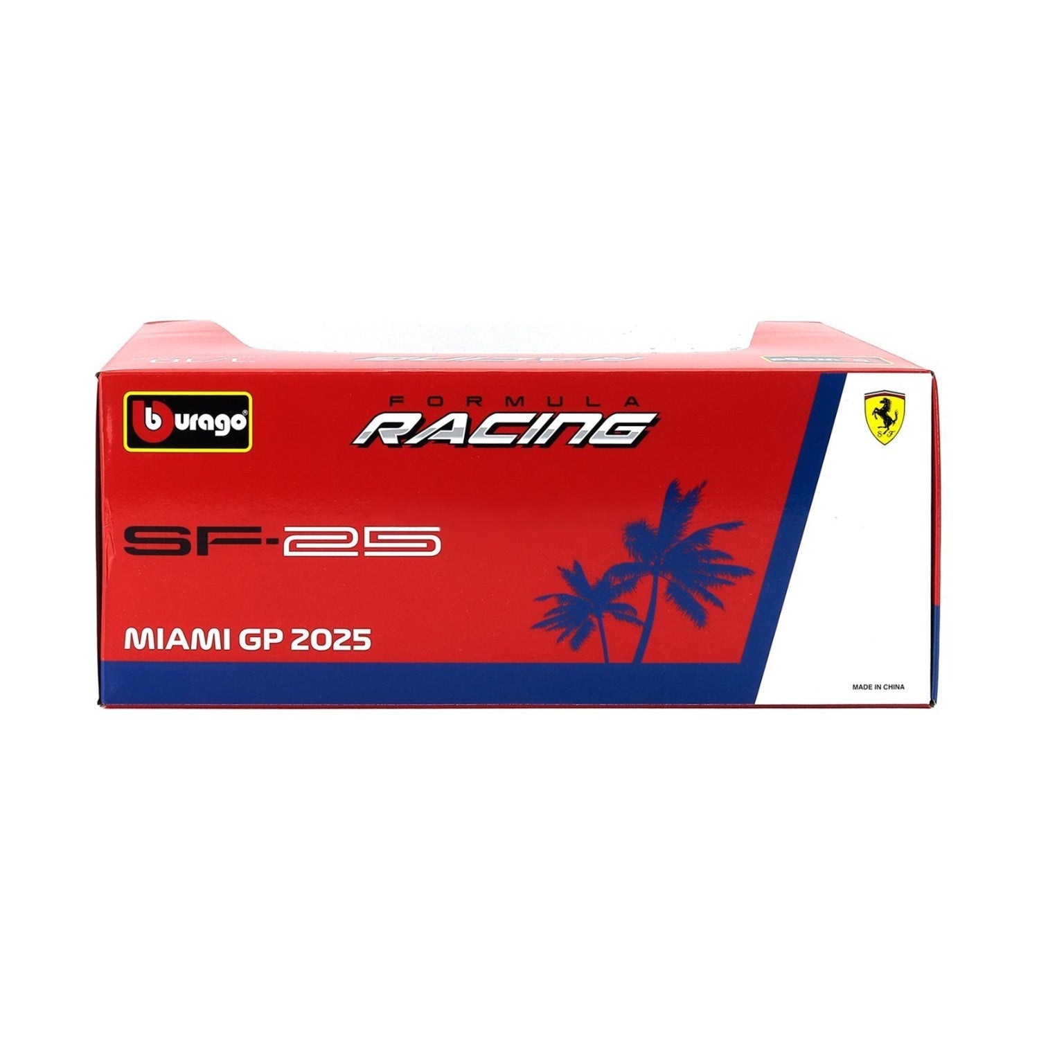 #16 Leclerc SF-25 Miami GP 2025 1:18 Car Model