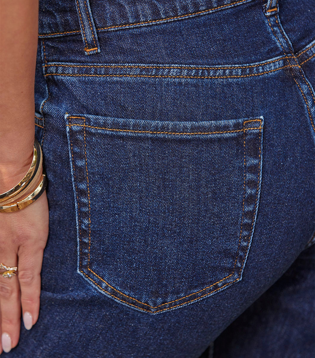 Jean Femme Slim Bleu Foncé