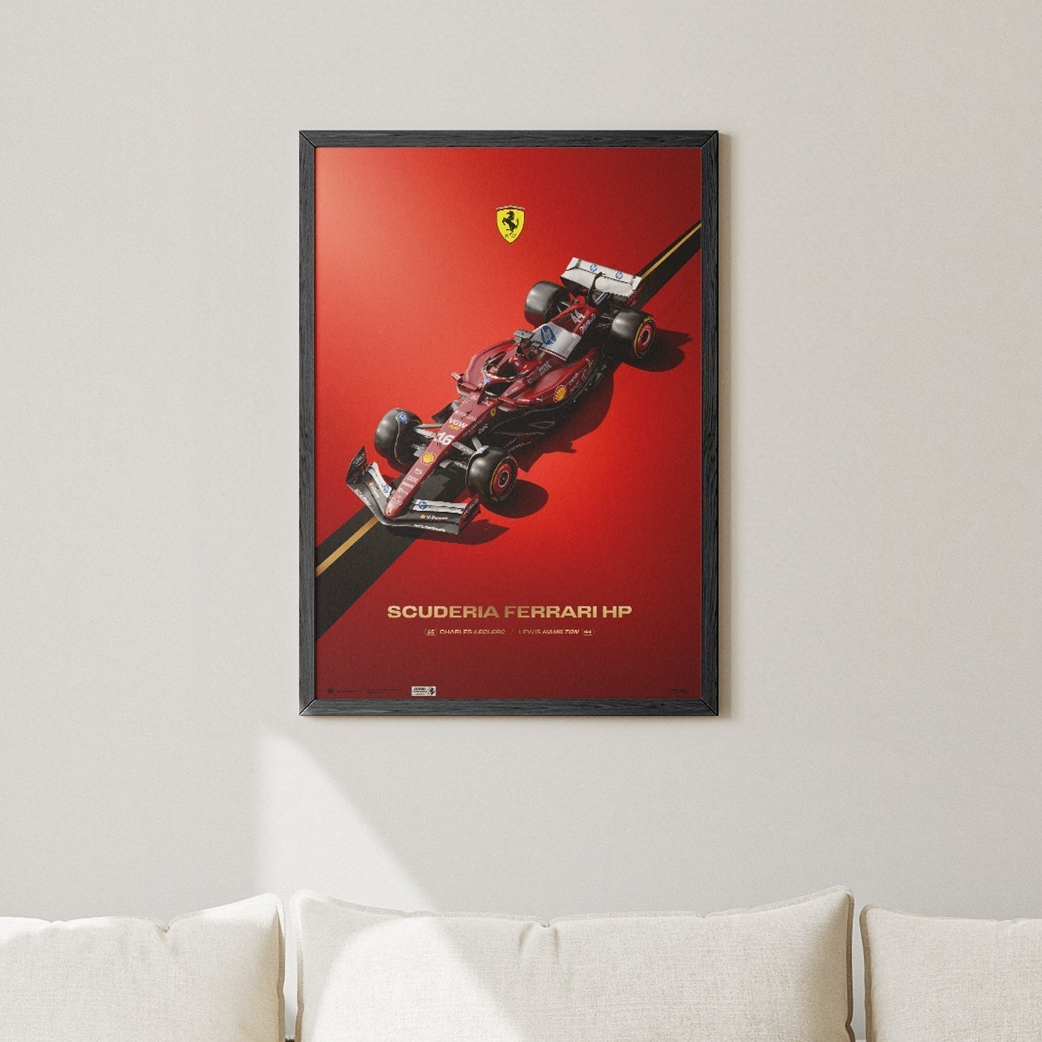 Ferrari SF-25 | Official Poster | Large