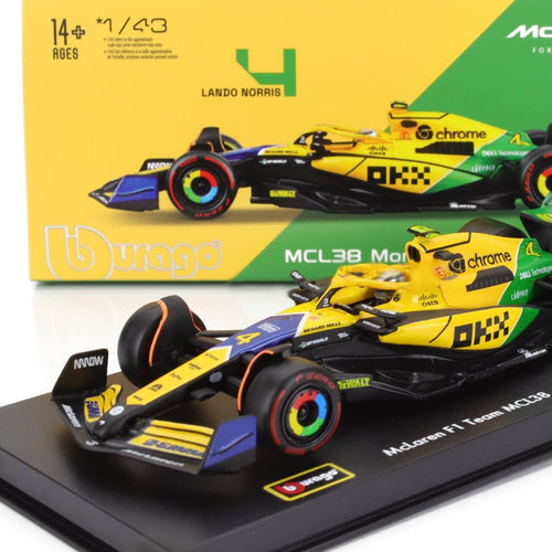 #4 Norris MCL38 Monaco GP Senna 30th Edition 1:43 Car Model
