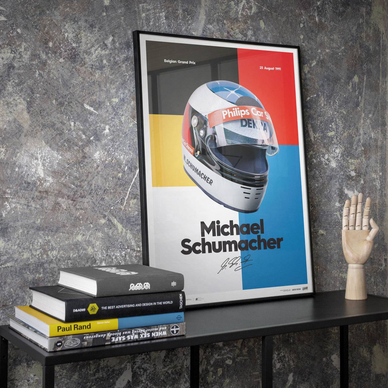Michael Schumacher - Helmet - 1991 | Edition of 200