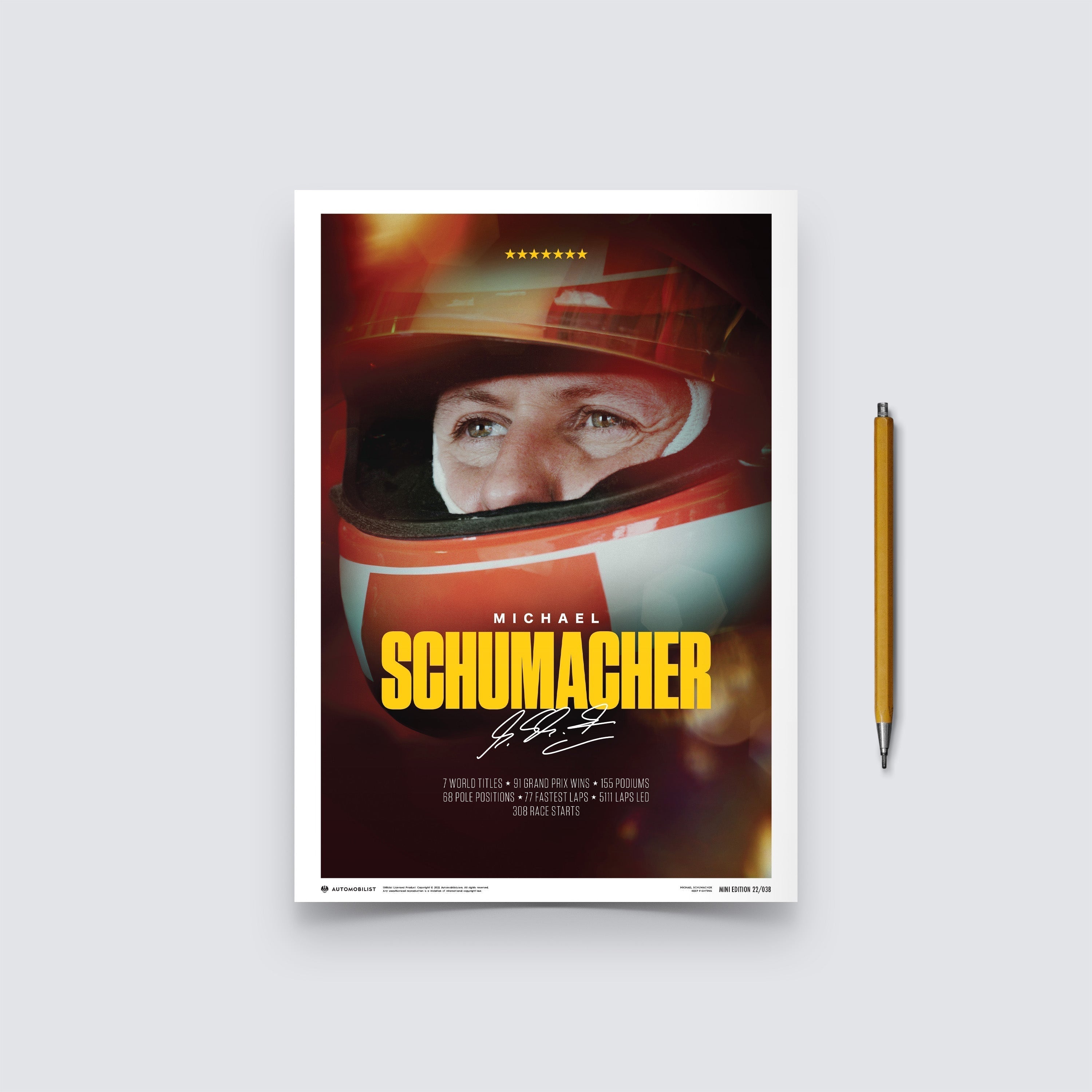 Michael Schumacher - Keep Fighting - 2023 | Mini edition