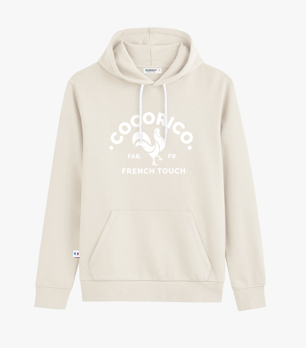 Sweat à capuche Homme Sable - Coq Français