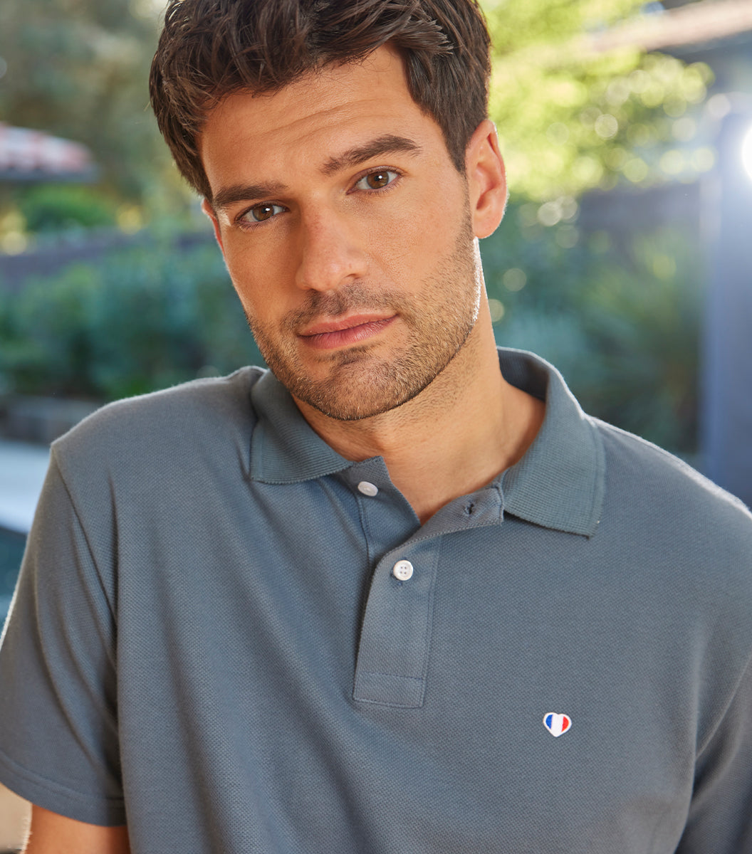 Polo Homme Azur - Iconique