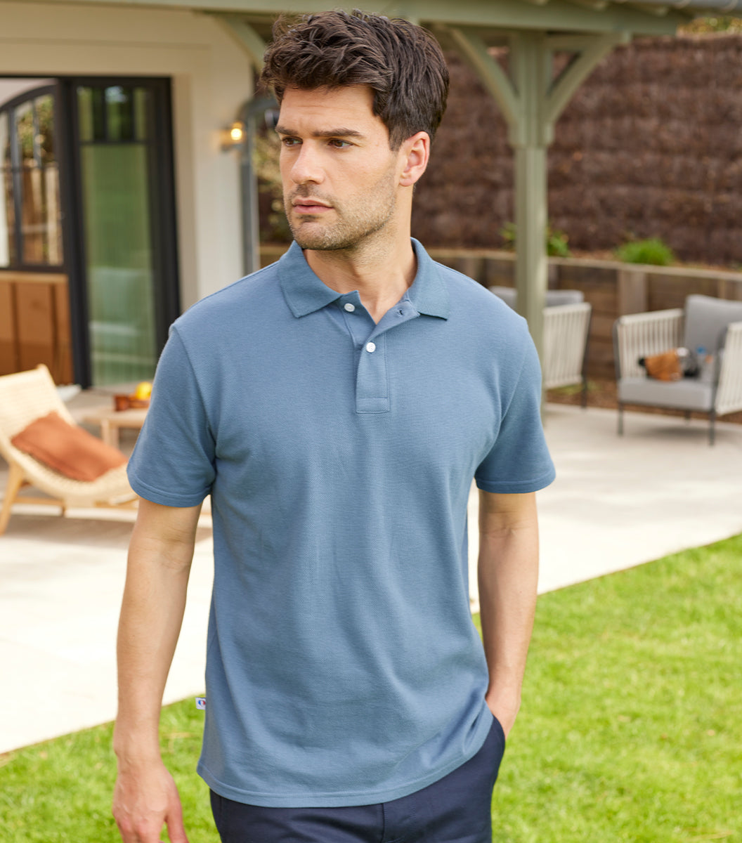 Polo Homme Azur - Intemporel
