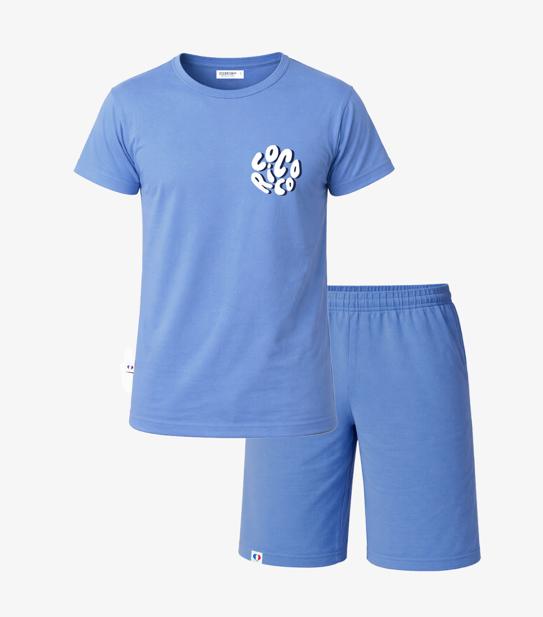 Ensemble Pyjama Homme Bleu/Bleu - Nuage