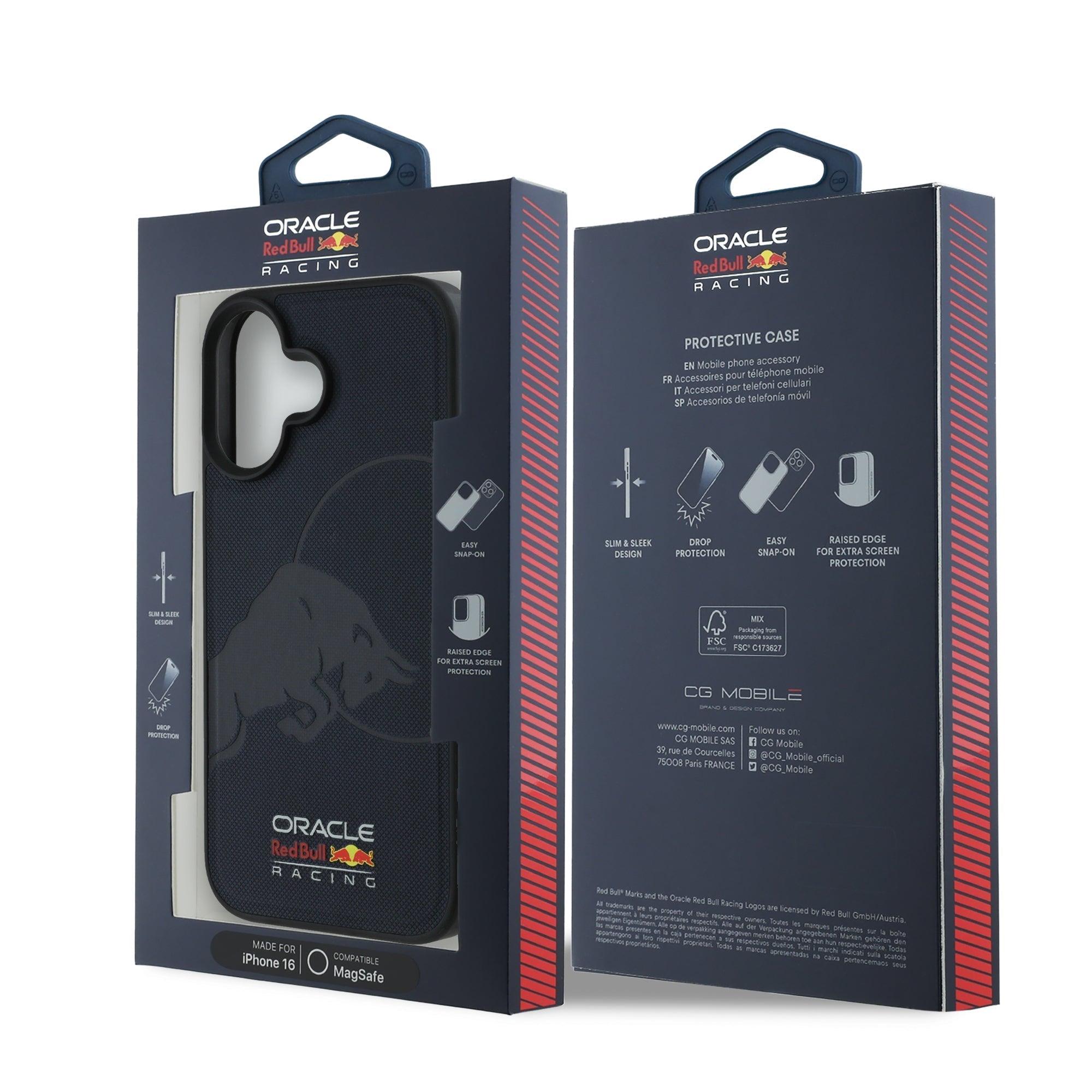 Debossed Bull iPhone Case