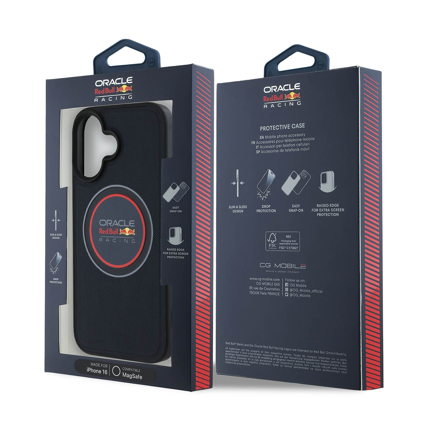 MagSafe PU Leather iPhone Case