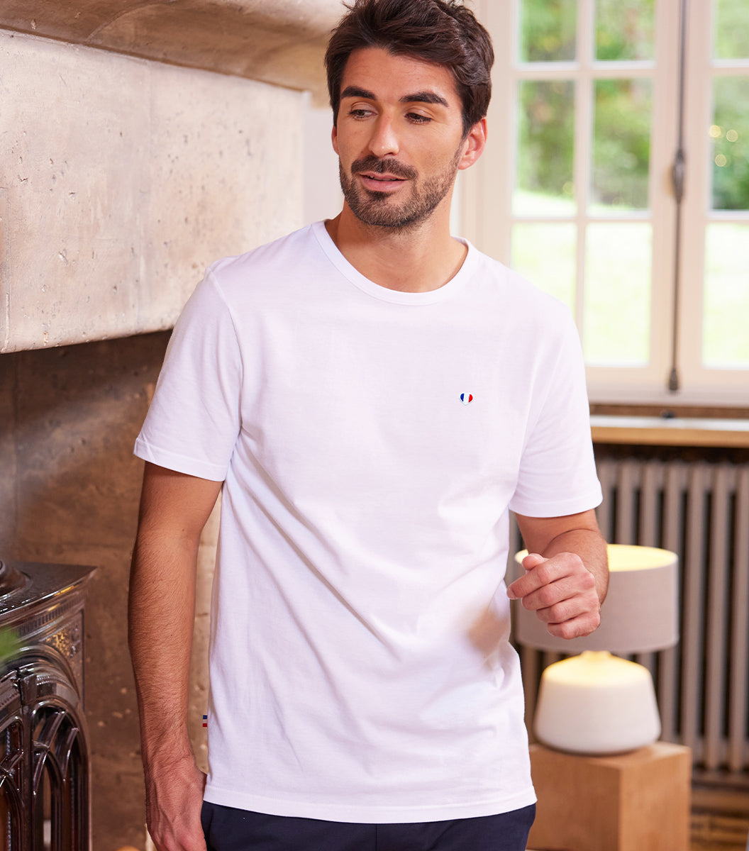 T-shirt Homme Blanc - Iconique