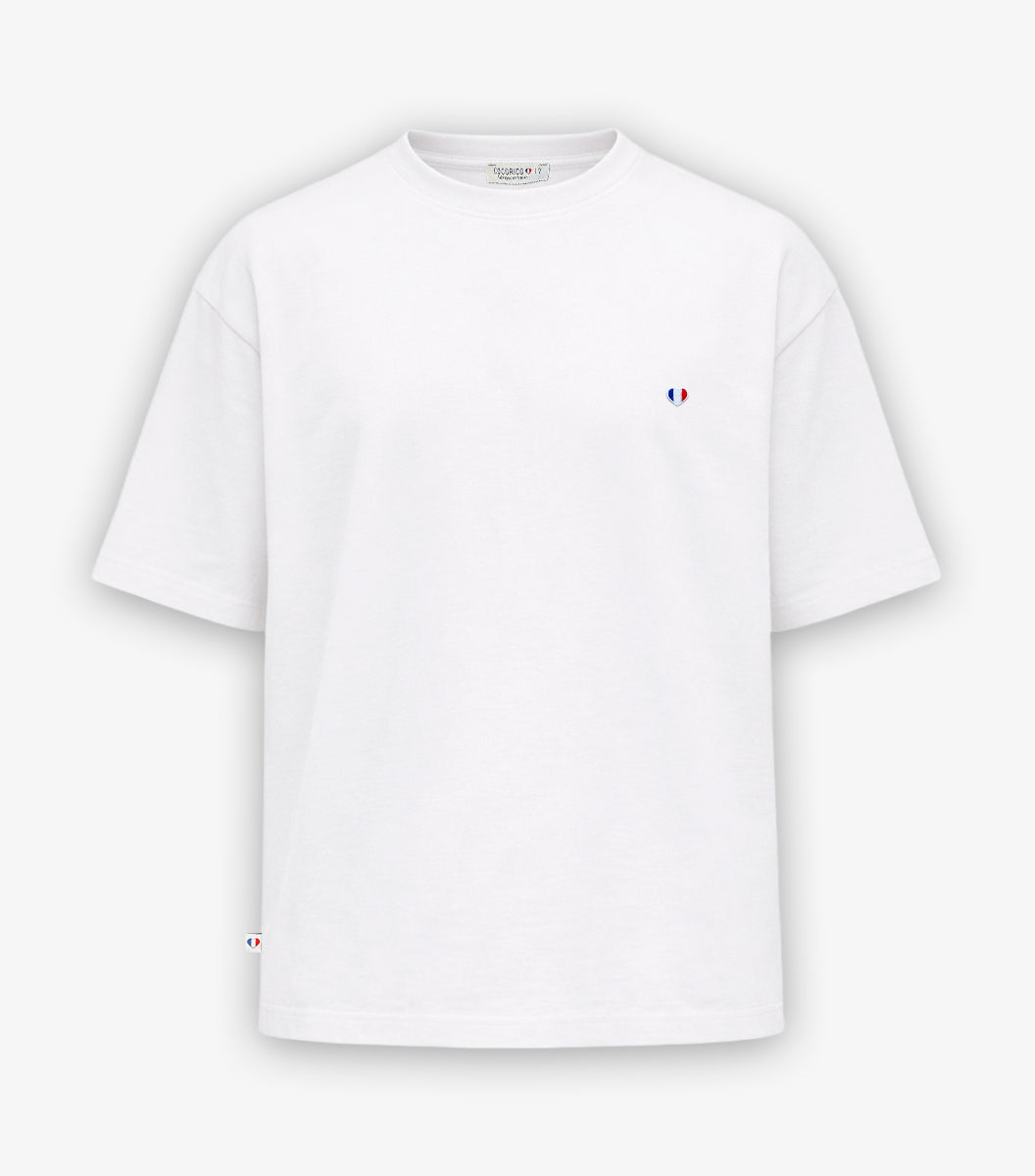 T-shirt Oversize Homme Blanc - Iconique