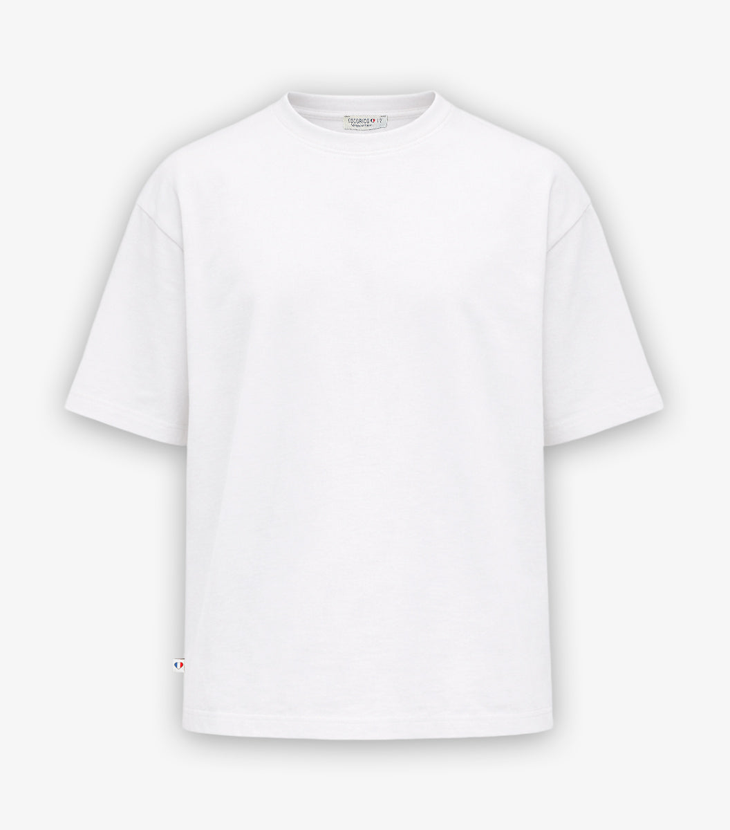 T-shirt Oversize Homme Blanc - Intemporel