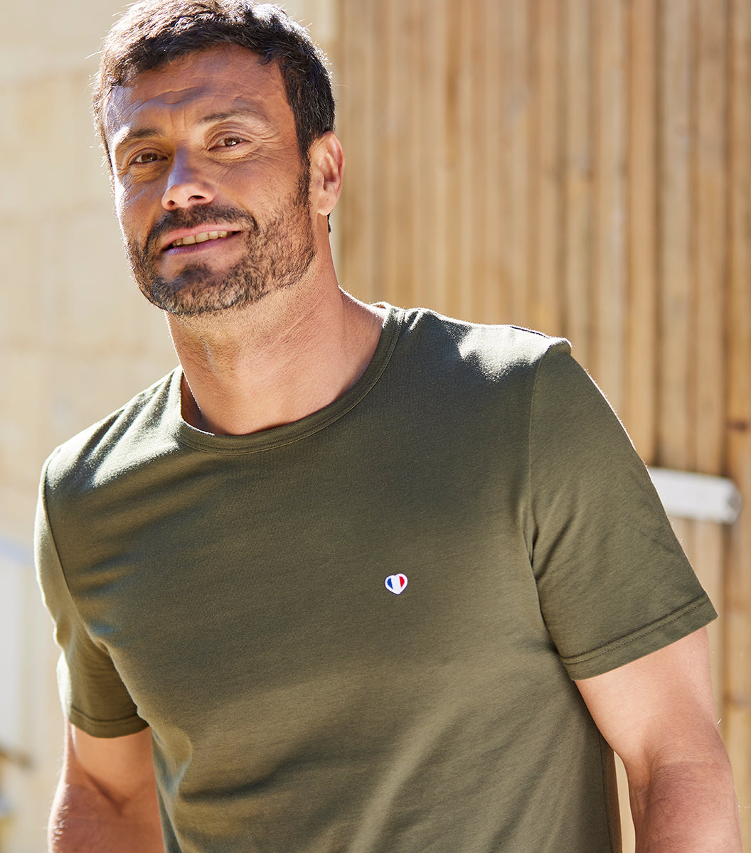 T-shirt Homme Kaki - Iconique